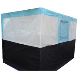 Kool Klick Deluxe Sukkah avec Mehadrin Shach - 8' | Souccot | Judaïca