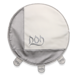 Round Matzah Cover - Vinyl | Passover | Judaica