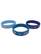 Bracelet en silicone J'aime Israël (hébreu) ​​- Assorti | Bijoux | Judaïca