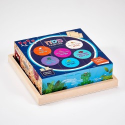 Passover 9 Wood Blocks 6 in 1 Puzzle | Passover | Judaica