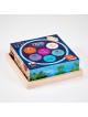 Pâque 9 blocs de bois puzzle 6 en 1 | Pâque | Judaïca