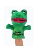 Marionnette à main grenouille de Pâque en peluche | Pâque | Judaïca