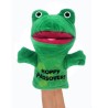 Plush Passover Frog Hand Puppet | Passover | Judaica