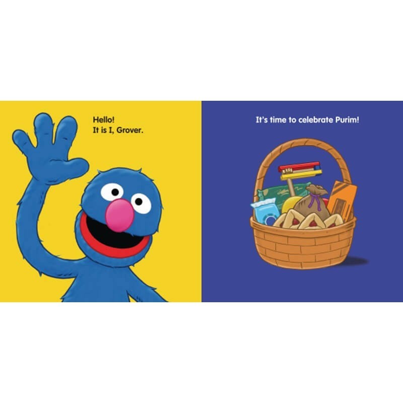 Joyeux Pourim, Grover ! | Livres | Judaïca