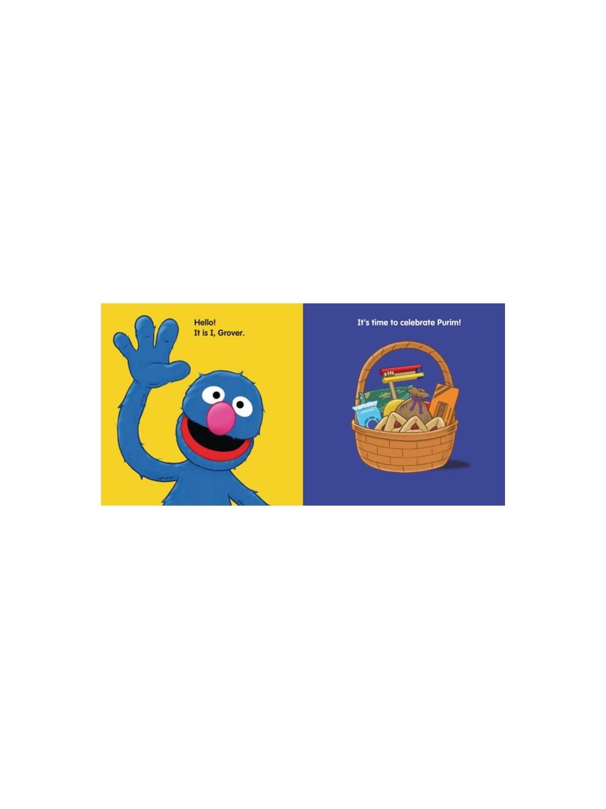 Joyeux Pourim, Grover ! | Livres | Judaïca