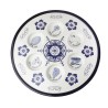 Floral Ceramic Seder Plate | Passover | Judaica