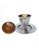 3.3oz Mini Plastic Kiddush Cup & Tray Set - Pack o | Kiddush Cups | Ju