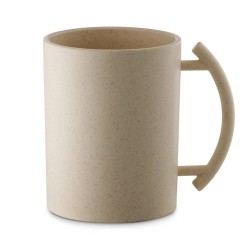 Tasse de lavage en acrylique Tasse de lavage beige Poignées beiges | Lavage des tasses | Juda