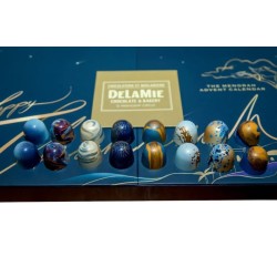 DeLamie Chocolate Menorah Advent Calendar (16 pcs) | Hanukkah | Judaic