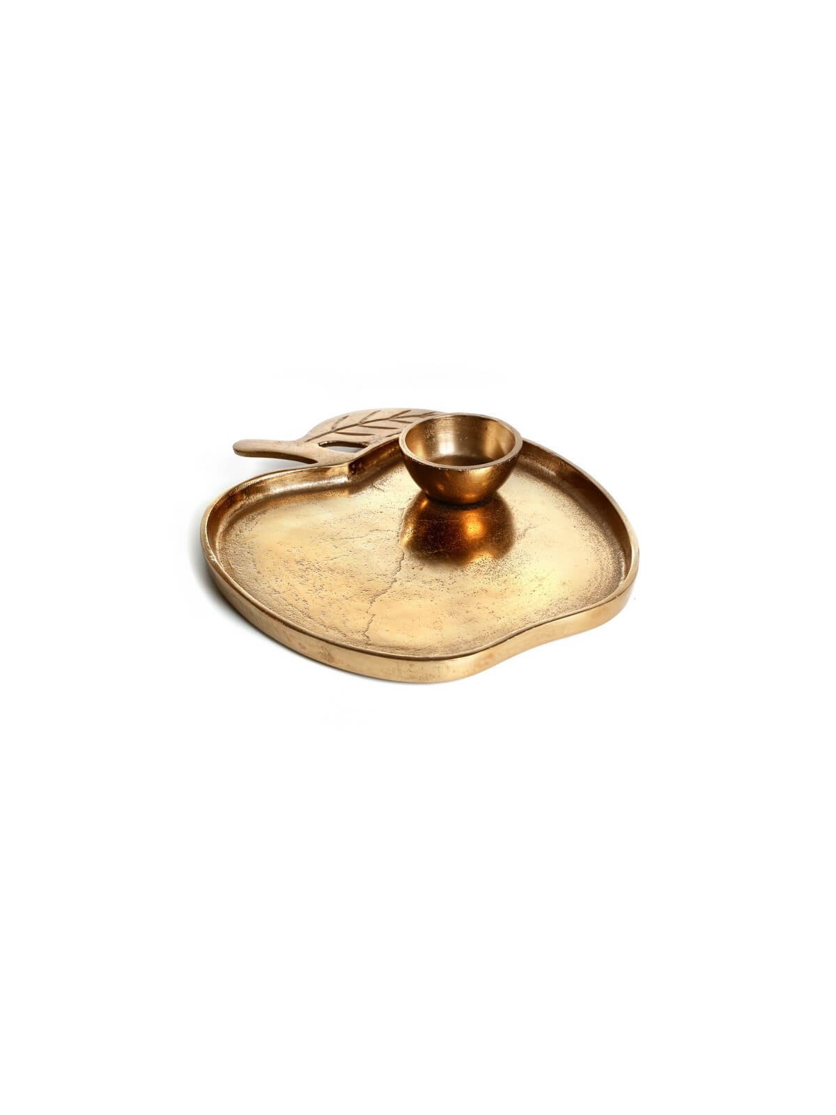 Copper Metal Apple Tray/Honey Dish | Rosh Hashanah | Judaica