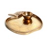 Copper Metal Apple Tray/Honey Dish | Rosh Hashanah | Judaica