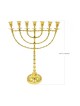 Extra Large Seven Branch Menorah Beaded Decorati... | 7 Branch Menorah