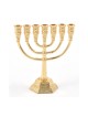 Menorah miniature à 7 branches pour la décoration... | Mini Menorah Décorative