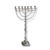 Giant Sized 7 Branch menorah Slender Stem with C... | 7 Branch Menorah