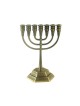 Seven Branch Menorah with Jerusalem Images Coppe... | 7 Branch Menorah