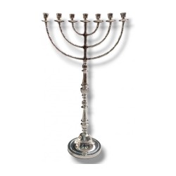 Jumbo Size Seven Branch Menorah Beaded Decoratio... | 7 Branch Menorah