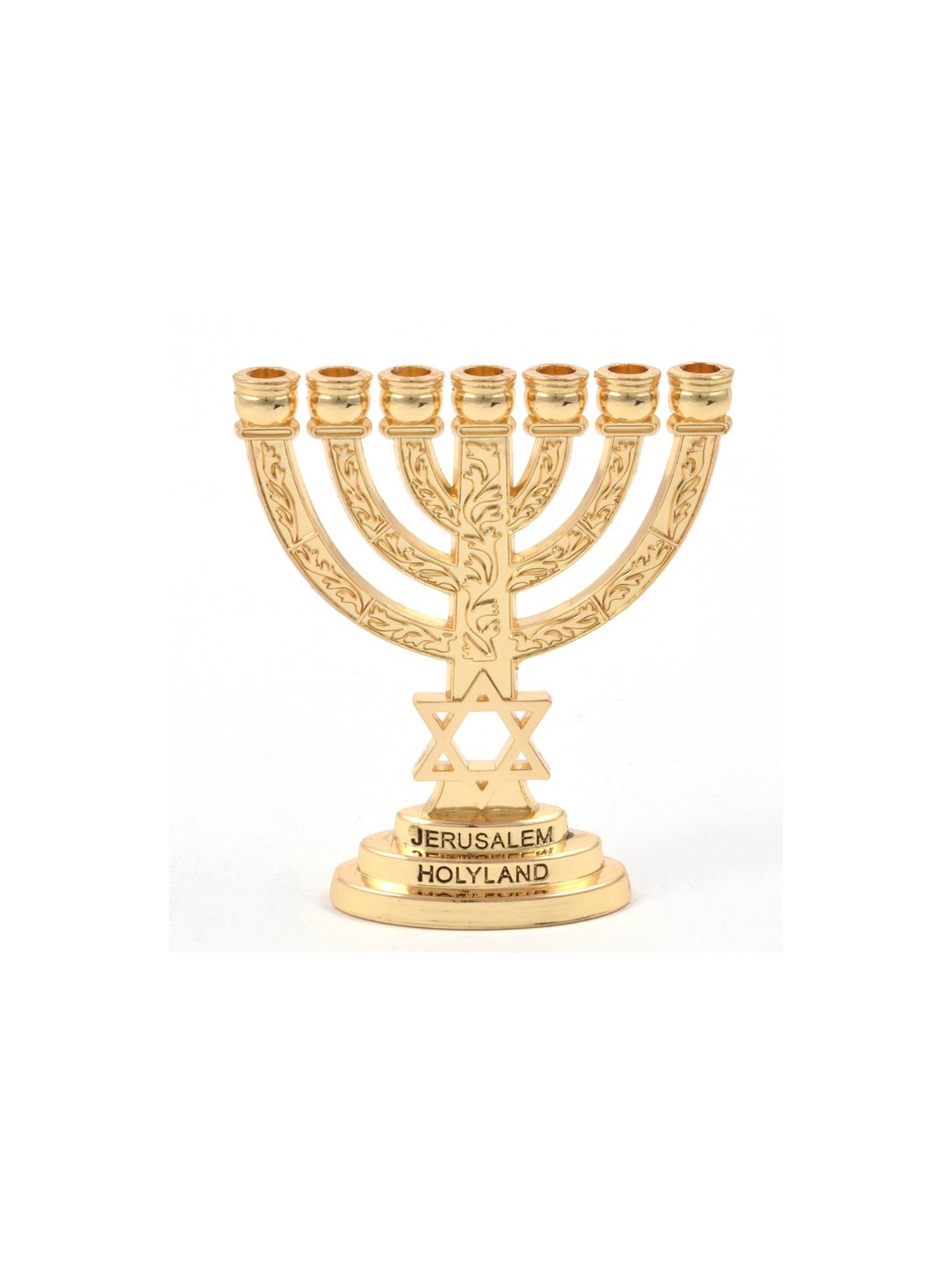 Decorative Miniature 7 Branch Menorah wit... | Mini Decorative Menorah