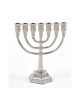 Menorah miniature à 7 branches pour la décoration... | Mini Menorah Décorative