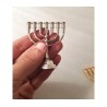 Miniature 7 Branch Menorah for Decoration... | Mini Decorative Menorah