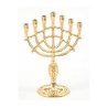 Decorative Mini 7 Branch Menorah with Fis... | Mini Decorative Menorah