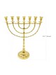 Extra Large Seven Branch Menorah on Stem Gleamin... | 7 Branch Menorah