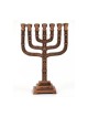 Decorative Seven Branch Mini Menorah with... | Mini Decorative Menorah