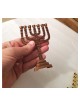 Decorative Seven Branch Mini Menorah with... | Mini Decorative Menorah