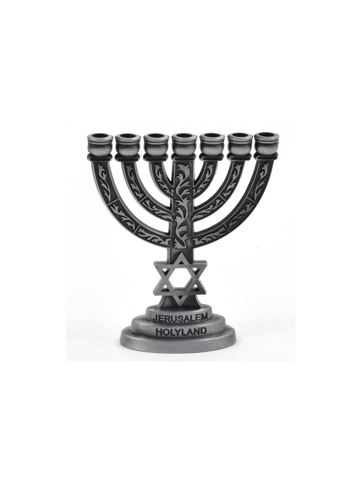 Decorative Miniature 7 Branch Menorah wit... | Mini Decorative Menorah