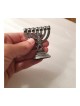 Decorative Miniature 7 Branch Menorah wit... | Mini Decorative Menorah