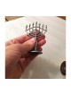 Decorative Mini 7 Branch Menorah with Fis... | Mini Decorative Menorah