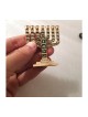Miniature 7 Branch Menorah with Judaic Sy... | Mini Decorative Menorah