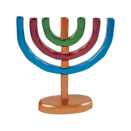 Yair Emanuel Seven Branch Classic Temple Menorah... | 7 Branch Menorah