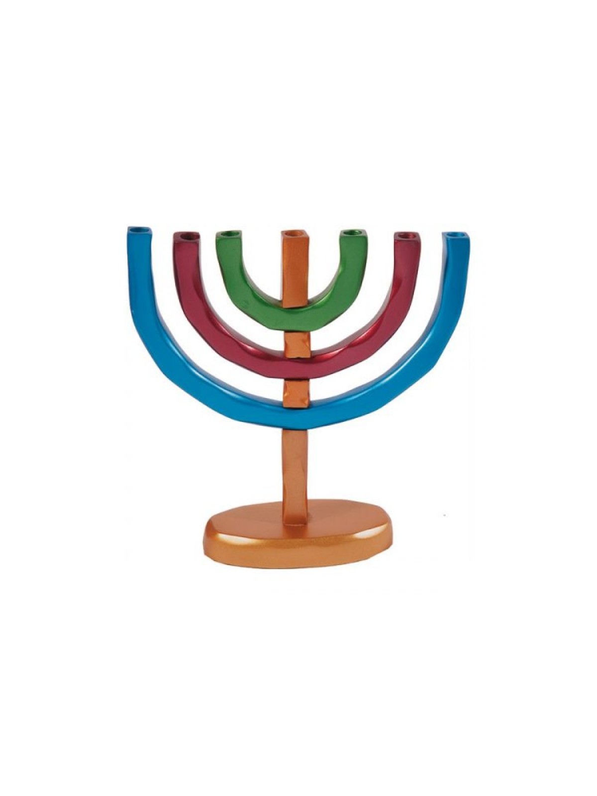 Yair Emanuel Seven Branch Classic Temple Menorah... | 7 Branch Menorah