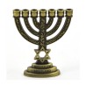 Decorative Miniature 7 Branch Menorah wit... | Mini Decorative Menorah