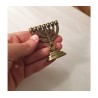 Decorative Miniature 7 Branch Menorah wit... | Mini Decorative Menorah