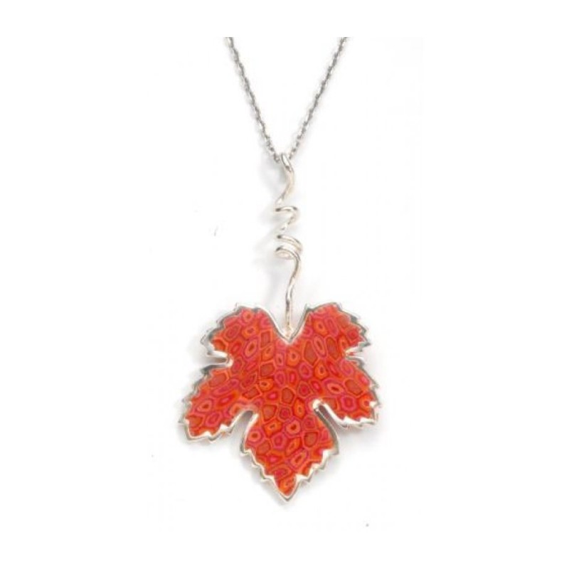 Coral Grape Leaf Necklace SALE PRICE 1 LEFT... | *Overstock & Specials