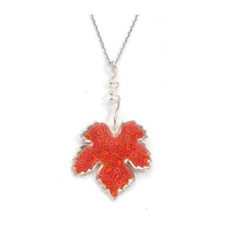 Coral Grape Leaf Necklace SALE PRICE 1 LEFT... | *Overstock & Specials