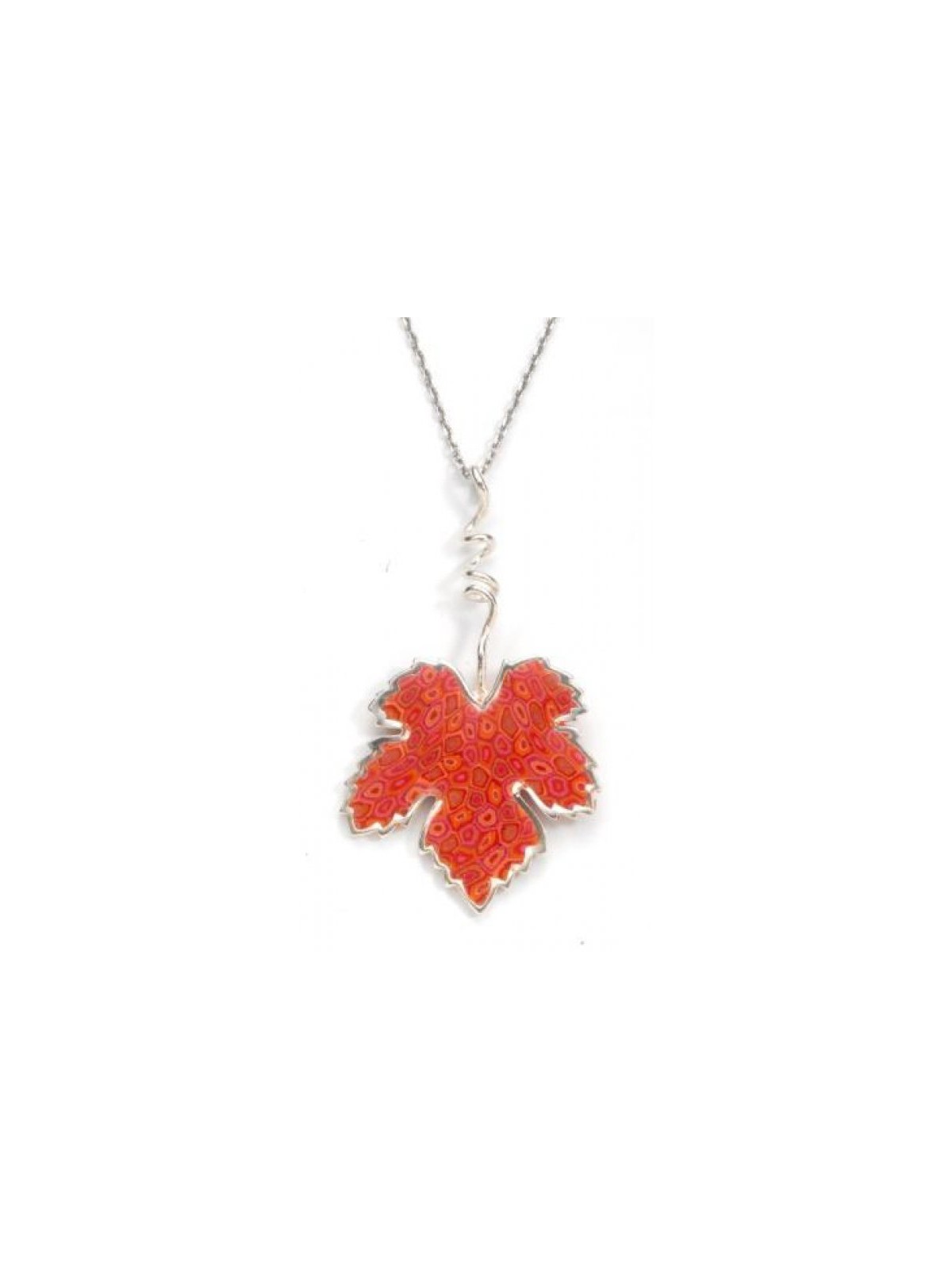 Coral Grape Leaf Necklace SALE PRICE 1 LEFT... | *Overstock & Specials