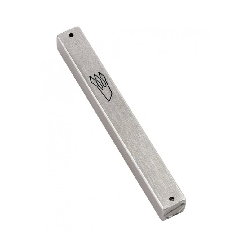 Aluminum Weather proof Classic Mezuzah Case Silver | Aluminium Mezuzah