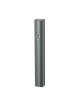 Aluminum Mezuzah Case with Side Channel Dark Gray | Aluminium Mezuzah