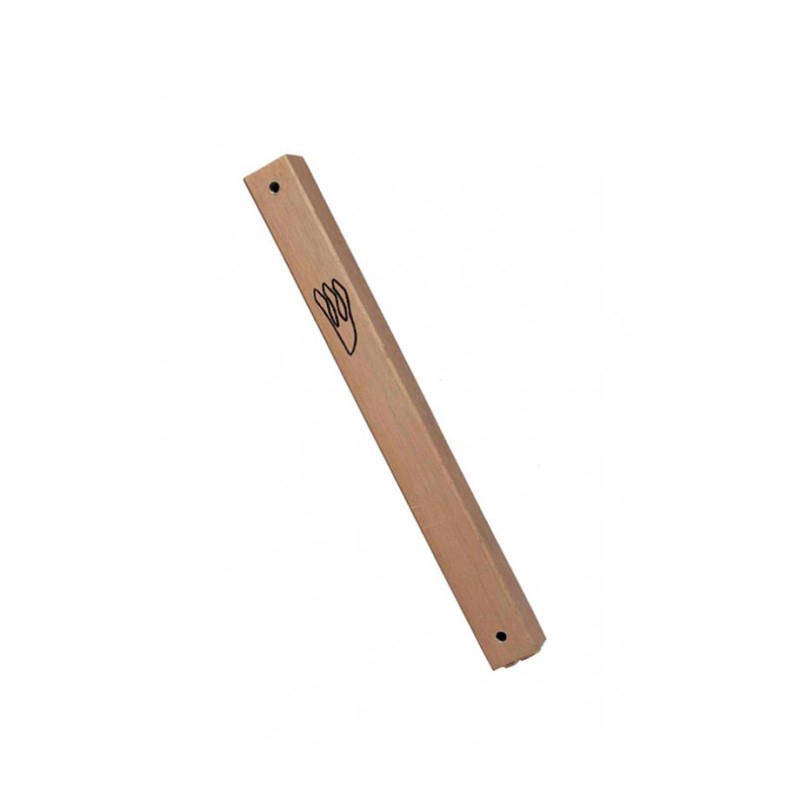 Aluminum Weather proof Classic Mezuzah Case Brown | Aluminium Mezuzah