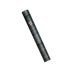 Boîtier Mezouza semi-arrondi en aluminium argenté, métal... | Mezouza en aluminium