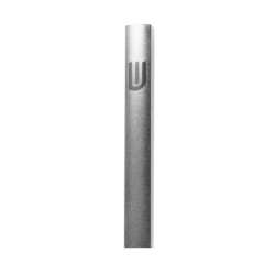Boîtier Mezouza en aluminium gris argent avec... | Mezouza en aluminium