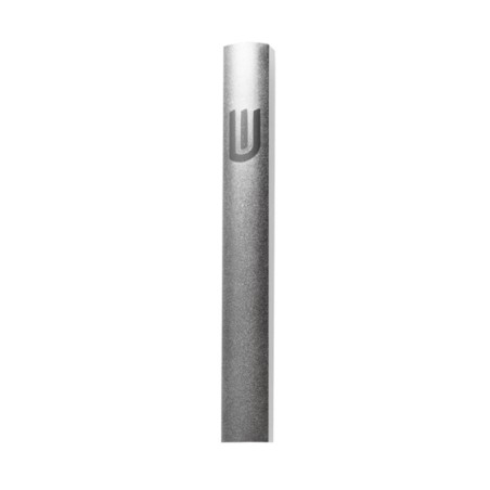 Boîtier Mezouza en aluminium gris argent avec... | Mezouza en aluminium