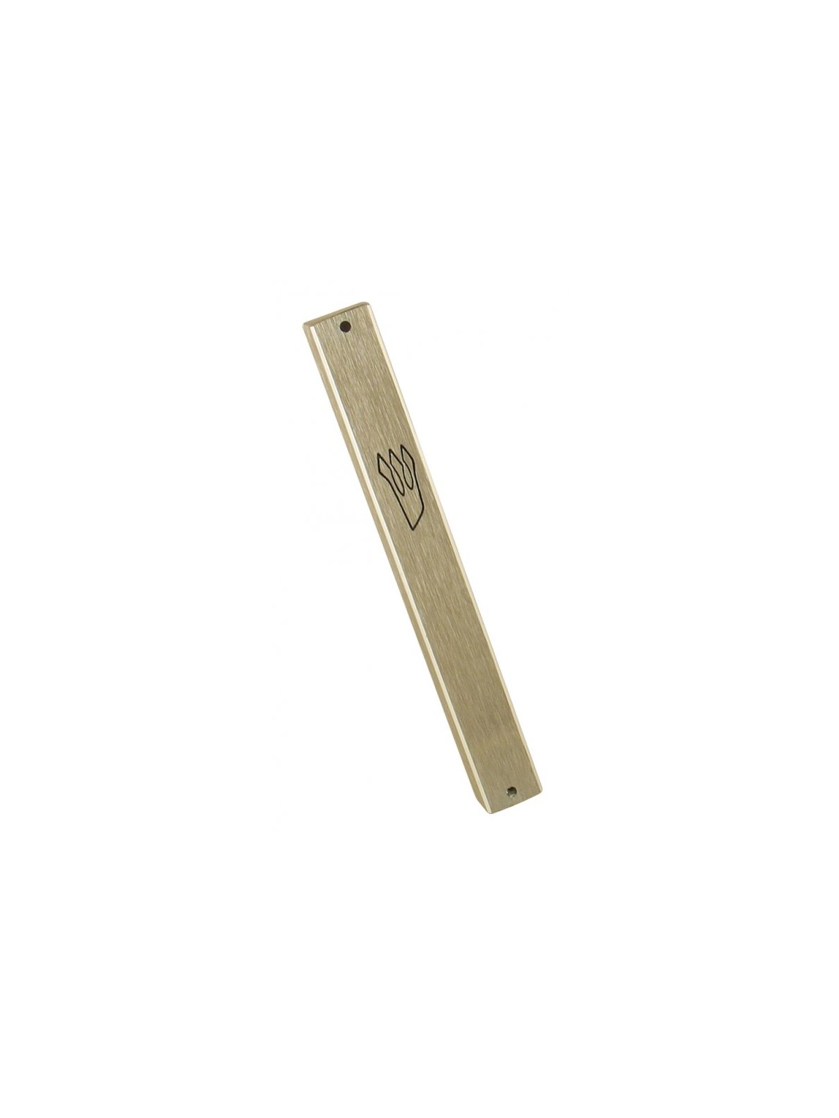 Aluminum Weather proof Classic Mezuzah Case Ivory | Aluminium Mezuzah