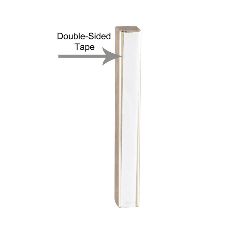 Aluminum Weather proof Classic Mezuzah Case Ivory | Aluminium Mezuzah