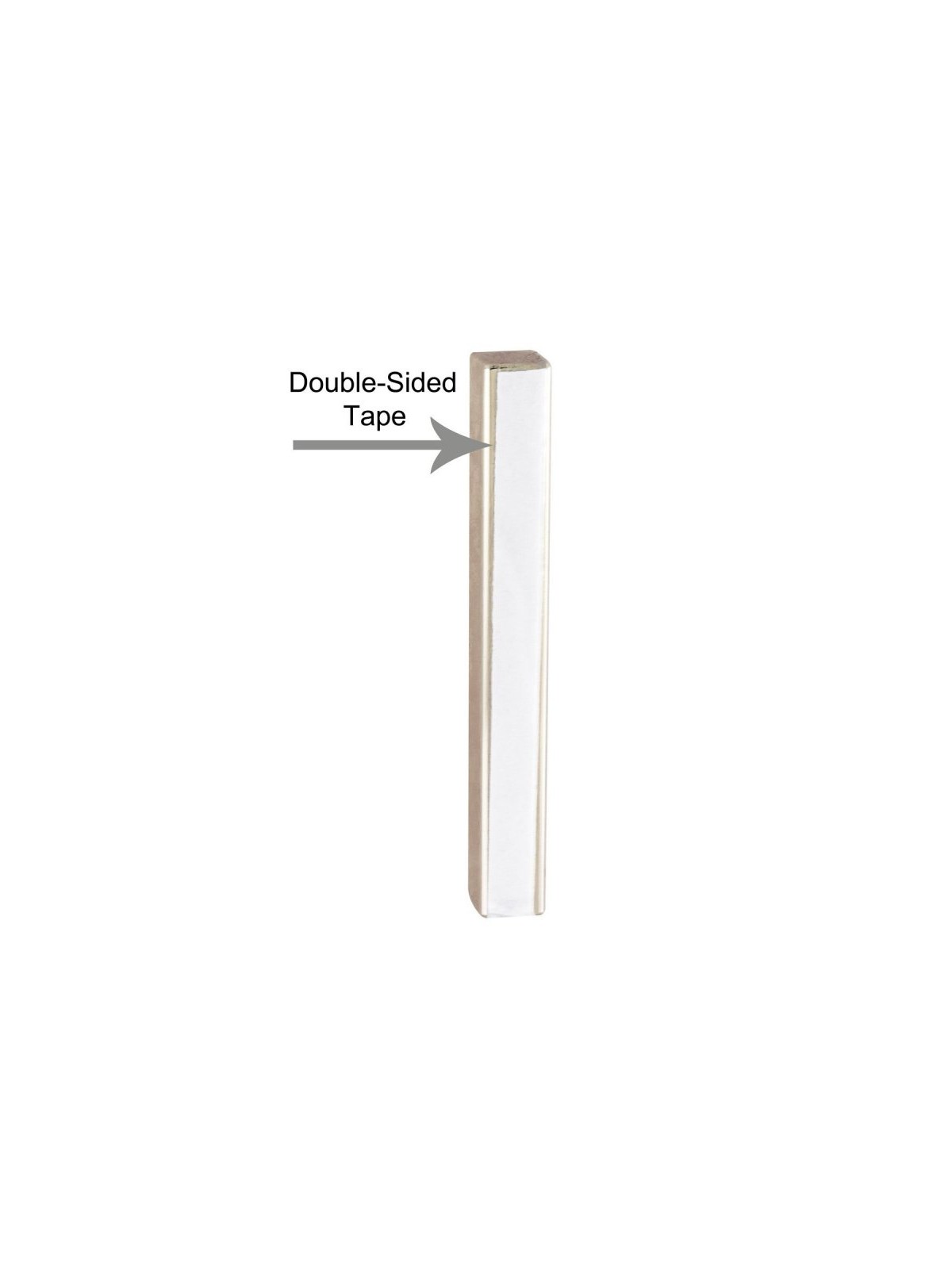 Aluminum Weather proof Classic Mezuzah Case Ivory | Aluminium Mezuzah