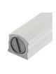 Boîtier Mezouza arrondi en aluminium mat doré avec... | Mezouza en aluminium