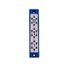 Agayof Mezuzah Case Three Stars of David in Dar... | Aluminium Mezuzah