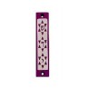Agayof Mezuzah Case Three Stars of David in Dar... | Aluminium Mezuzah